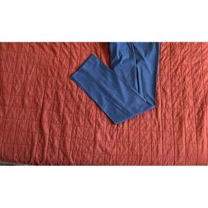 Blue pinstripe suit blazer 40L, pants 36w34L